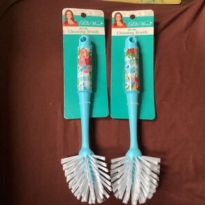 The Pioneer Woman Breezy Blossoms Cleaning Brush Bundle New